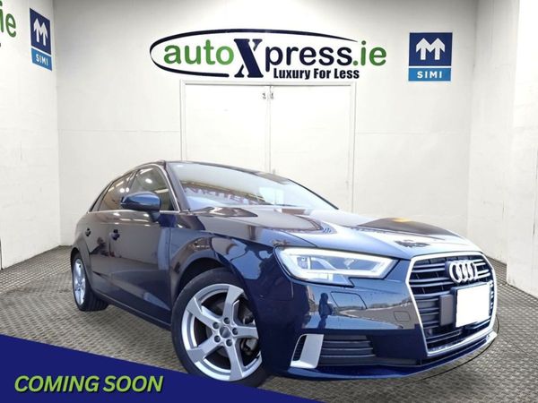 Audi A3 Hatchback, Petrol, 2018, Blue