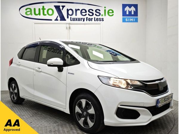 Honda Fit Hatchback, Hybrid, 2019, White