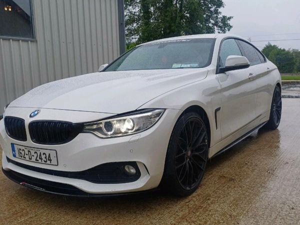 BMW 4-Series Saloon, Diesel, 2016, White