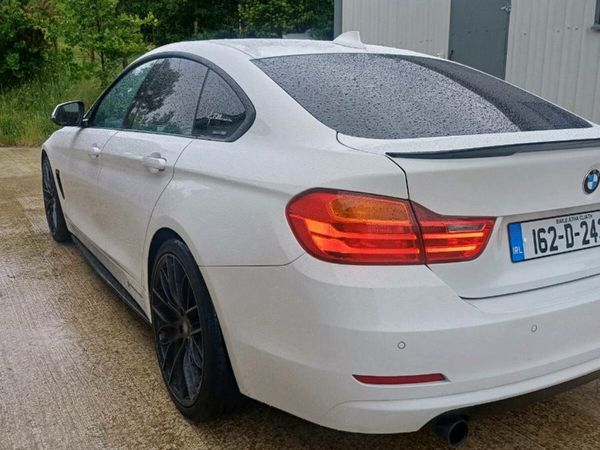 BMW 4-Series Saloon, Diesel, 2016, White