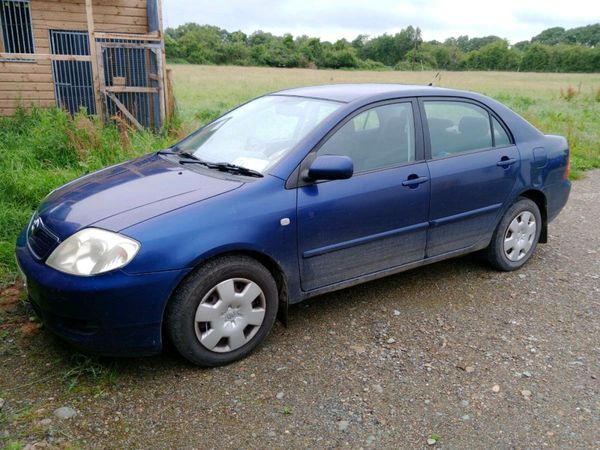 Toyota Corolla Saloon, Petrol, 2005, Blue