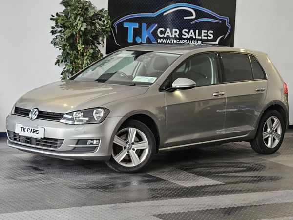 Volkswagen Golf Hatchback, Diesel, 2017, Silver