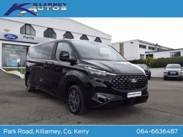 Ford Tourneo Custom MPV, Petrol Plug-in Hybrid, 2025, Black