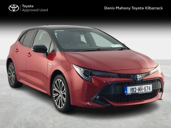 Toyota Corolla Hatchback, Petrol Hybrid, 2019, Red