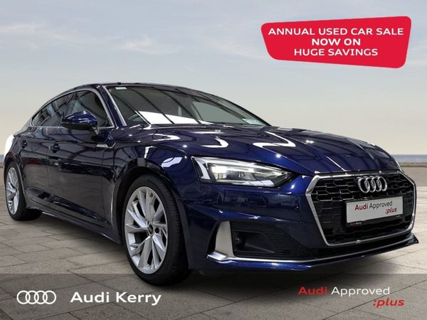 Audi A5 Hatchback, Diesel, 2022, Blue