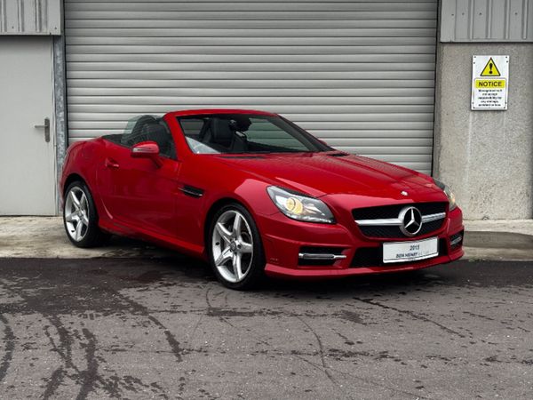 Mercedes-Benz SLK Convertible, Petrol, 2015, Red