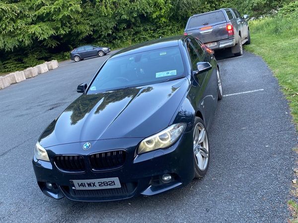 BMW 5-Series Saloon, Diesel, 2014, Black