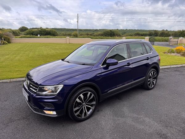 Volkswagen Tiguan SUV, Diesel, 2017, Blue