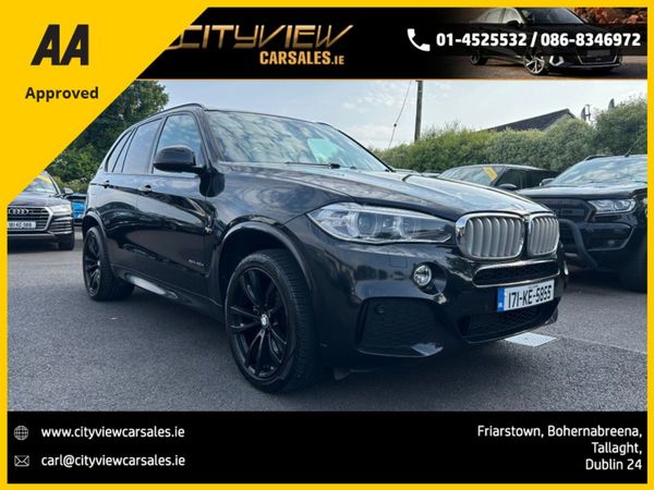 BMW X5 Estate, Petrol Plug-in Hybrid, 2017, Black