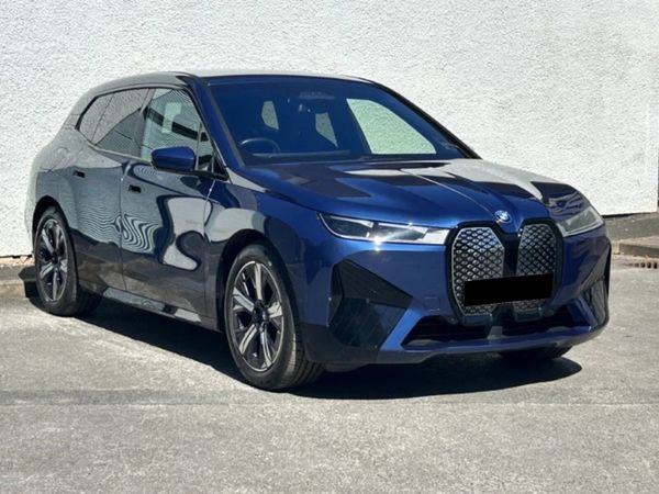 BMW iX SUV, Electric, 2024, Blue