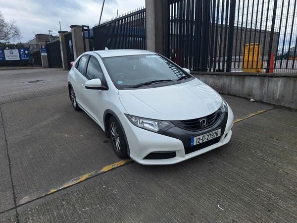 Honda Civic Hatchback, Petrol, 2012, White