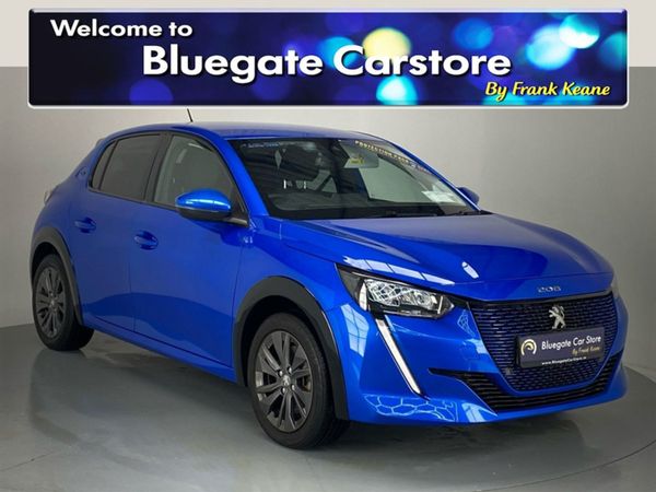 Peugeot 208 Hatchback, Electric, 2022, Blue