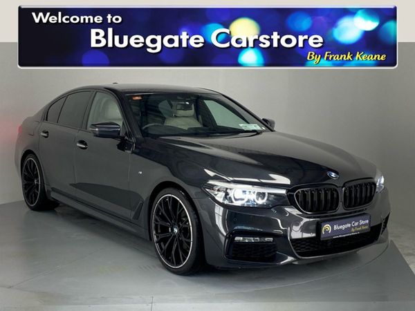 BMW 5-Series Saloon, Diesel, 2018, Grey