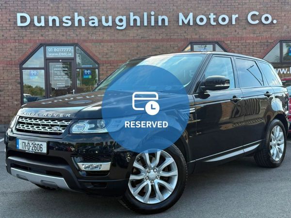 Land Rover Range Rover Sport SUV, Diesel, 2017, Black
