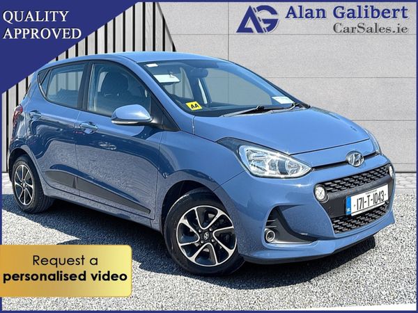 Hyundai i10 Hatchback, Petrol, 2017, Blue