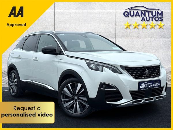 Peugeot 3008 SUV, Petrol Plug-in Hybrid, 2020, White
