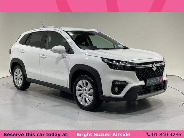 Suzuki S-CROSS SUV, Petrol Hybrid, 2025, White