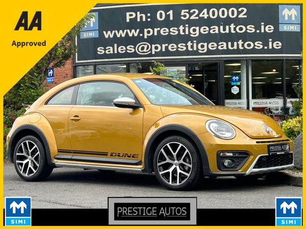 Volkswagen Beetle Hatchback, Petrol, 2016, Gold