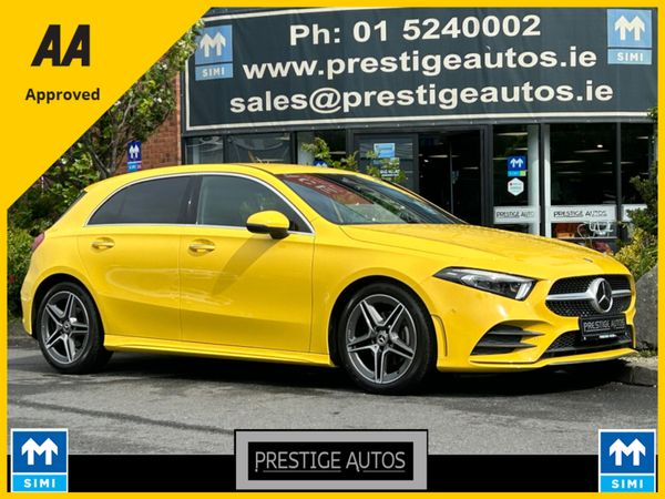 Mercedes-Benz A-Class Hatchback, Petrol, 2019, Yellow