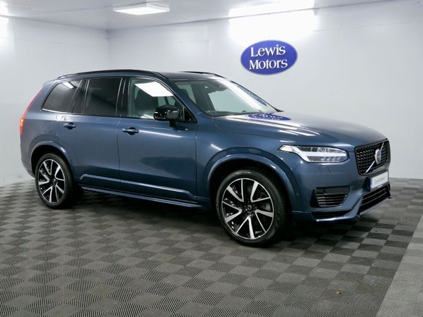 Volvo XC90 SUV, Petrol Hybrid, 2023, Blue