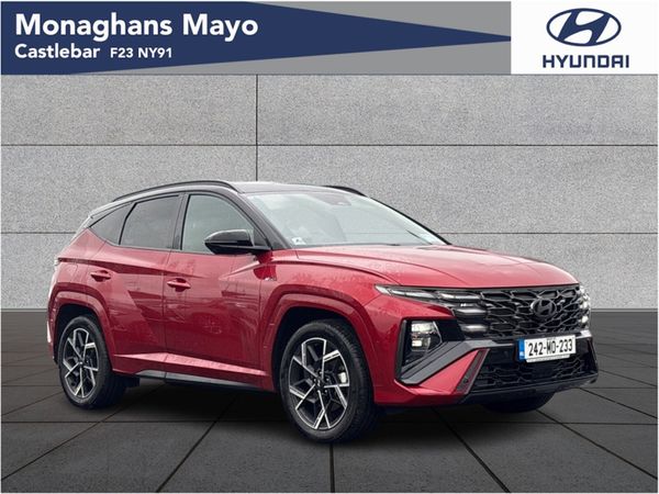 Hyundai Tucson MPV, Petrol Plug-in Hybrid, 2024, Red