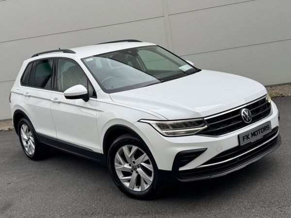 Volkswagen Tiguan SUV, Diesel, 2021, White