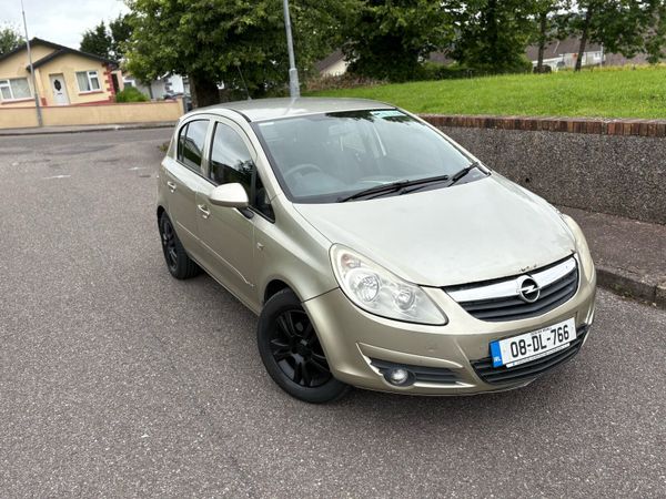 Opel Corsa Hatchback, Petrol, 2008, Silver