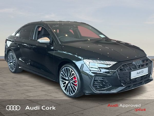 Audi S3 Saloon, Petrol, 2025, Black