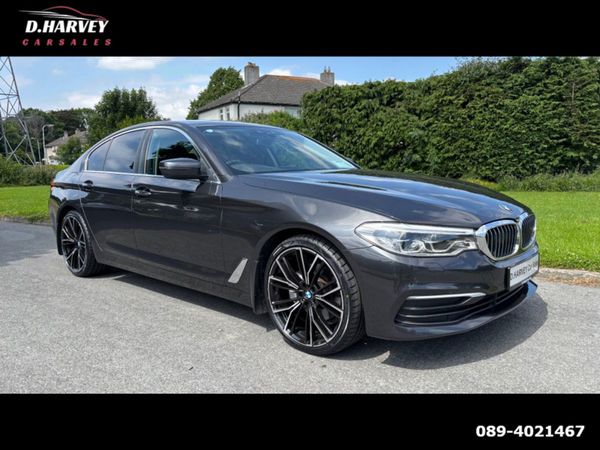 BMW 5-Series Saloon, Diesel, 2017, Grey
