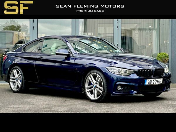 BMW 4-Series Coupe, Diesel, 2020, Blue