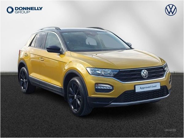Volkswagen T-Roc , Petrol, 2018, Yellow