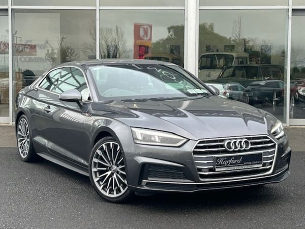 Audi A5 Coupe, Petrol, 2018, Grey