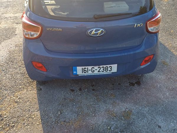 Hyundai i10 Hatchback, Petrol, 2016, Blue