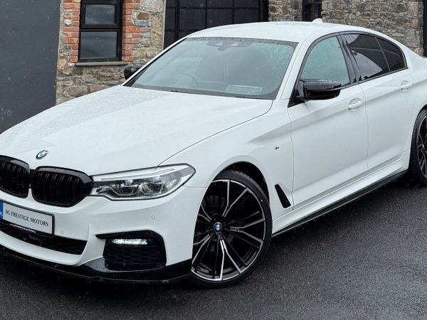 BMW 5-Series Saloon, Diesel, 2018, White