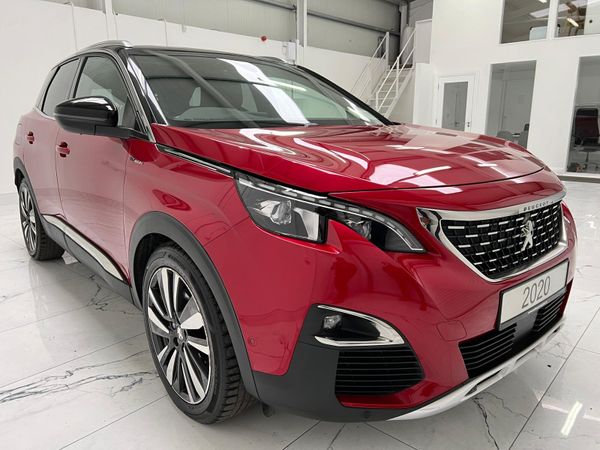 Peugeot 3008 SUV, Petrol Hybrid, 2020, Red