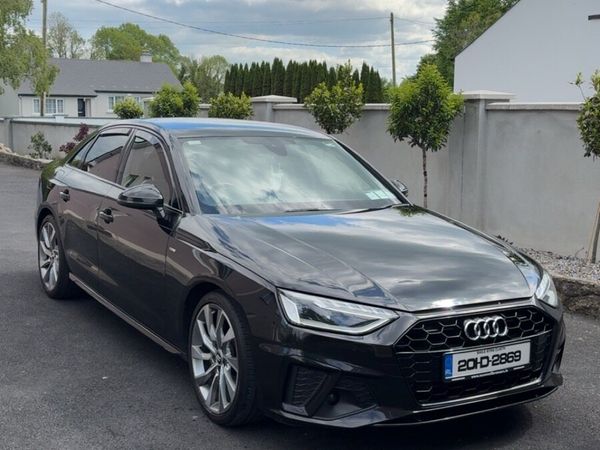 Audi A4 Saloon, Diesel, 2020, Black