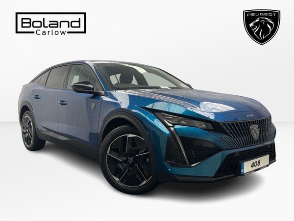 Peugeot 408 Coupe, Petrol Hybrid, 2025, Blue