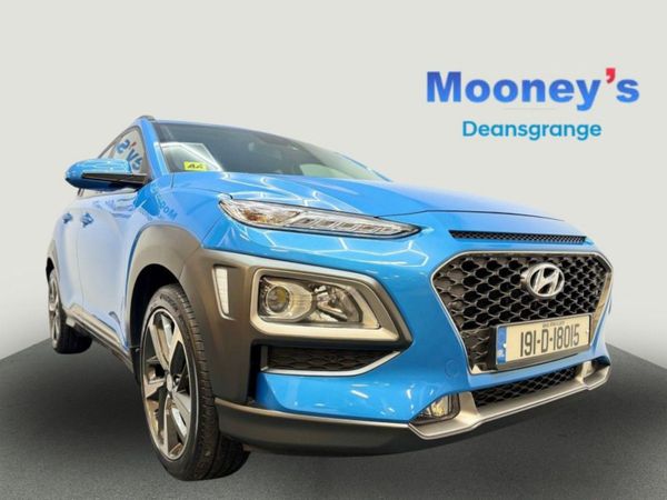 Hyundai KONA MPV, Petrol, 2019, Blue