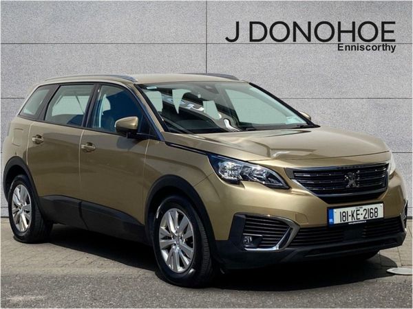 Peugeot 5008 MPV, Diesel, 2018, Yellow