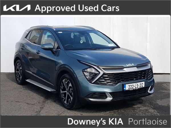 Kia Sportage SUV, Petrol Hybrid, 2022, Green
