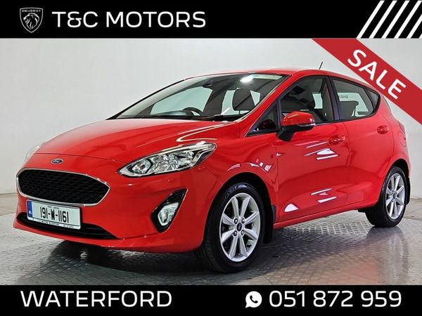 Ford Fiesta Hatchback, Petrol, 2019, Red