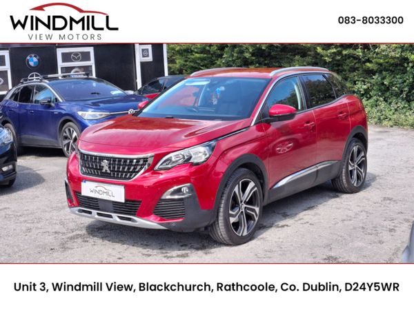 Peugeot 3008 MPV, Petrol, 2018, Red