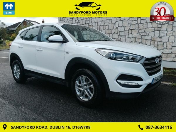 Hyundai Tucson Hatchback, Diesel, 2017, White