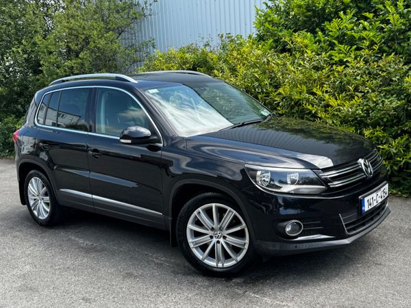 Volkswagen Tiguan SUV, Diesel, 2014, Black