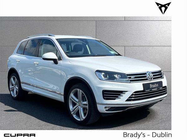 Volkswagen Touareg SUV, Diesel, 2017, White