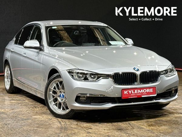 BMW 3-Series Saloon, Petrol Hybrid, 2018, Silver