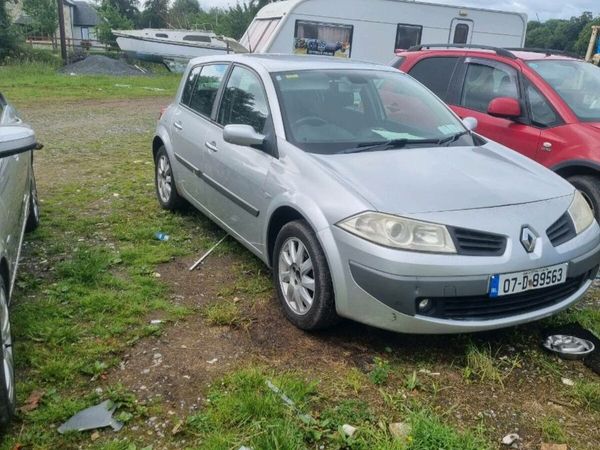Renault Megane Hatchback, Diesel, 2007, Silver