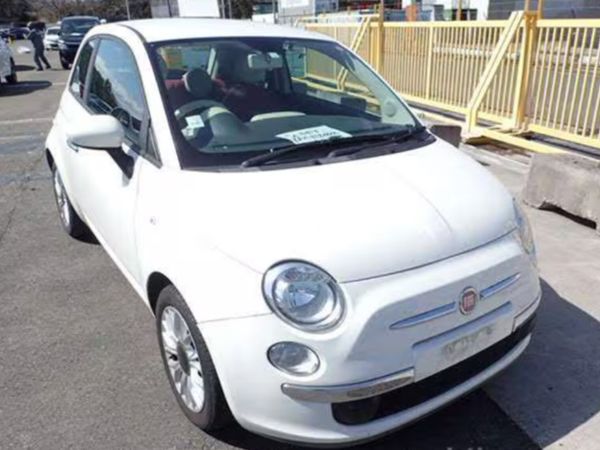 Fiat 500 Hatchback, Petrol, 2014, White