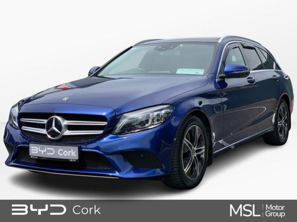 Mercedes-Benz C-Class Estate, Petrol, 2019, Blue