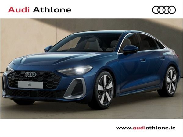Audi A5 Hatchback, Petrol Plug-in Hybrid, 2025, Ascari Blue Metallic